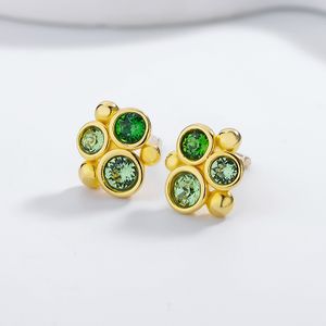 Factory Price New Styles Fashion custom Jewelry Design Little Cute Gold Vermeil  925 Silver Huggie Earrings For Women Girls