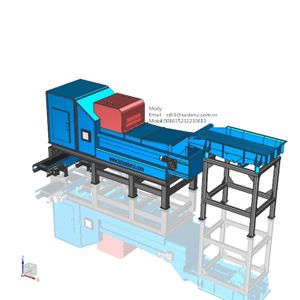 Sortor rayos X  nonferrous separator ,scrap metal density separator,X-ray Mineral resources sorting machine