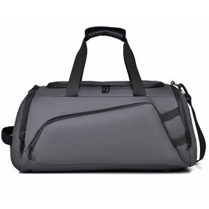 New trendy luxurious duffle bags for men waterproof carry on backpack with shoe compartment sports travel bag