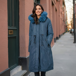 Wholesale Ladies Winter Outdoor Hooded Bubble Coat Clothes Cropped Puffer Jacket Long Coats for Women