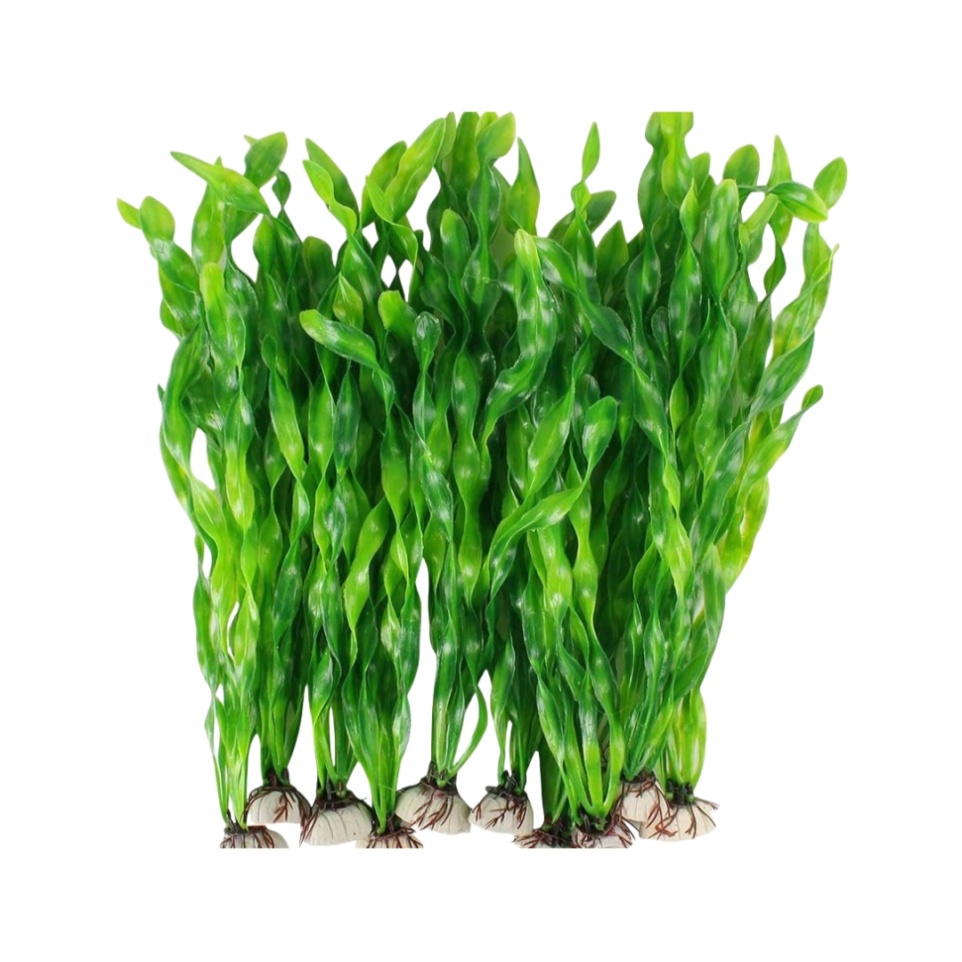 Shanghai Yuechong International Trade Co., Ltd. YUE Plastic Aquarium Plants Decorations Artificial Seaweed Water Plants Artificial Fish Tank Plants