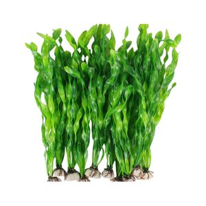 YUE Plastic Aquarium Plants Decorations Artificial Seaweed Water Plants Artificial Fish Tank Plants