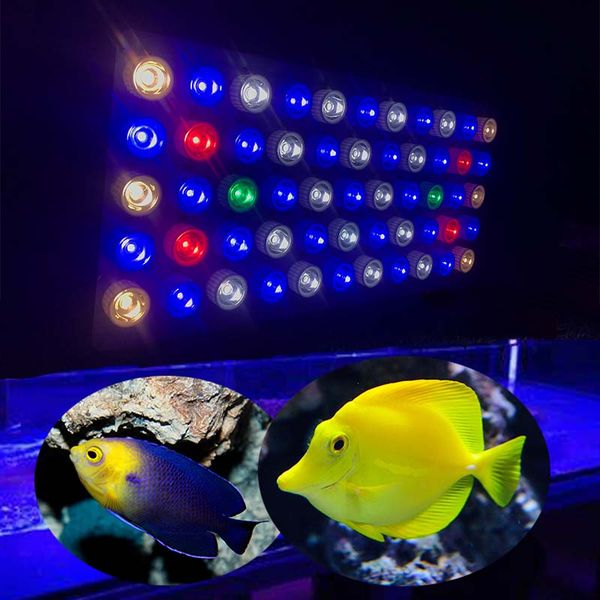 165W Dimmable Full Spectrum Coral Reef Marine LED Aquarium Light for fish tank
