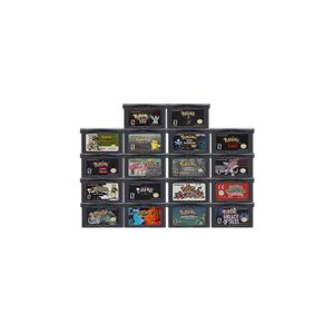 Moemon Emerald Fire Red Order and Chaos Video Game Cartridge 32 Bit Game Console Card for GBA Pokemo Games Series