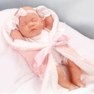 Wholesale Newborn Reborn Baby Doll Kids Toys Handmade Bebe Sleeping Reborn Silicone Doll