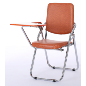 Metal Armrest Auditorium Chair Conference Chairs Church Pulpit Chairs Leather Seat Fire Mesh Steel Style Stand Fabric