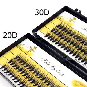 20D 30D knot free personal use lash extension hot melting cluster eyelashes supplier matte black eyelashes extension