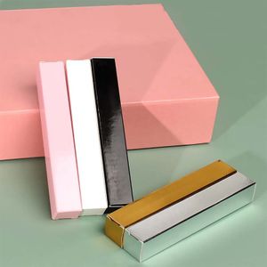 Lipstick Eyeliner Mascara Packaging Colored Tube Packing Box For Boutique Business Embossed Blank Paper Carton