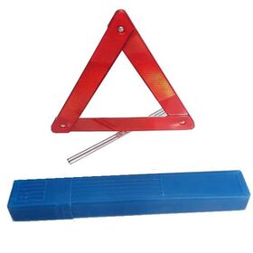 road safety usage car emergency reflective economic warning triangle