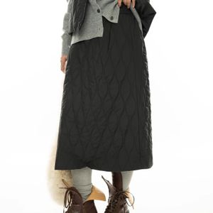 new design winter skirt down skirt for women puffer warm skirt oem