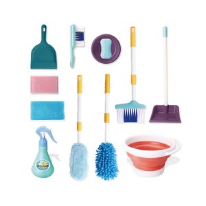 Pretend Play Housekeeping Cleaning Toy Set for Kids and Toddlers