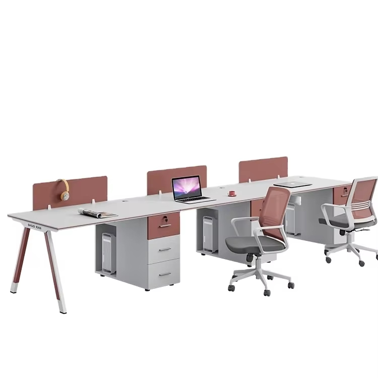 Modern Open Modular 2 ~ 6 people workstation office desk furniture design work desk office workstation