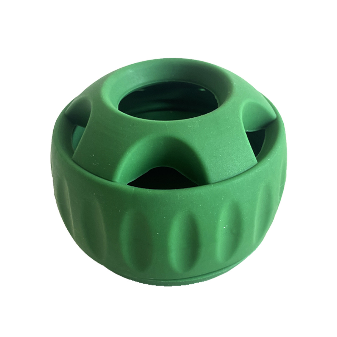 Hangzhou Likong Industrial Co., Ltd. Chew Slow-Feeding Treat Dispenser for Dogs Refillable Rubber Licking Toy Feeder Pet Chew Toy ball