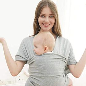High-Quality Multifunctional Mom Dad Newborn Carrier Long Front Carrying Bag Hiking Wrap Shoulder Baby Carrier For Infants
