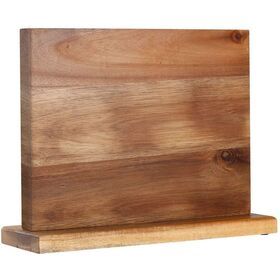 Manufacturer supplier supply wooden powerful magnetic knife block holder with quality assurance