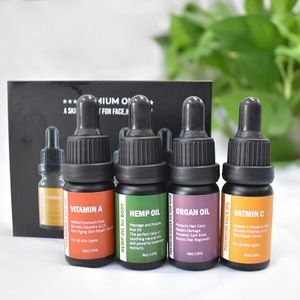 Private Label Natural Anti-oxidation Anti aging Wrinkle Improve Skin Smoothing Metabolism Vitamin A and C Essential Oil Serum