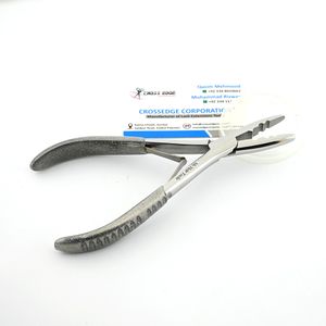 Luxury hair extension bond remover pliers for beads Hand Tied Hair Extension Tool with 2Hole Pliers Micro Link Ring Bead Closer