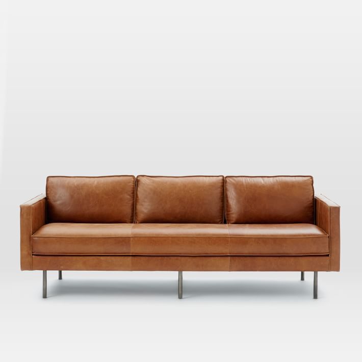 custom size simple european PU leather sofa couch living room office sofas
