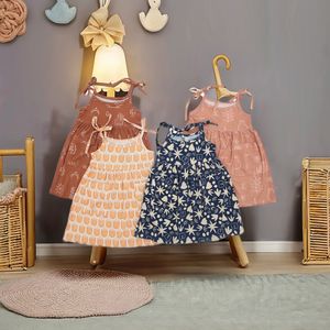High Quality Custom Color Pattern Sleeveless Summer Slip New Style Baby Dresses Lovely Baby Skirts Wholesale baby rompers