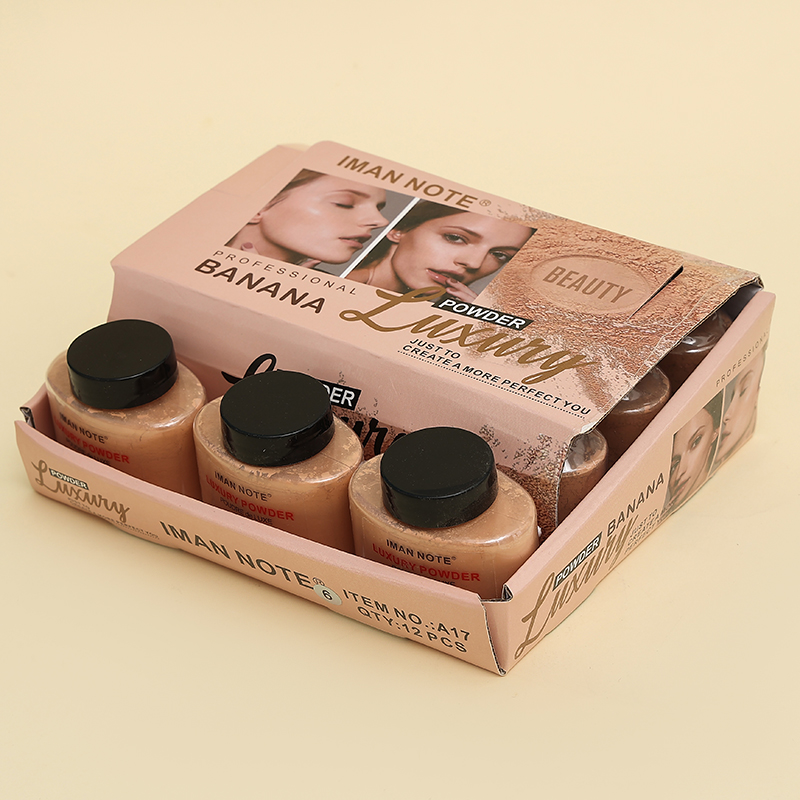 High Quality Mineral Loose Powder Sebum Control Creamy Transparent Face Powder Long Wearing Make up Setting Powder Customized