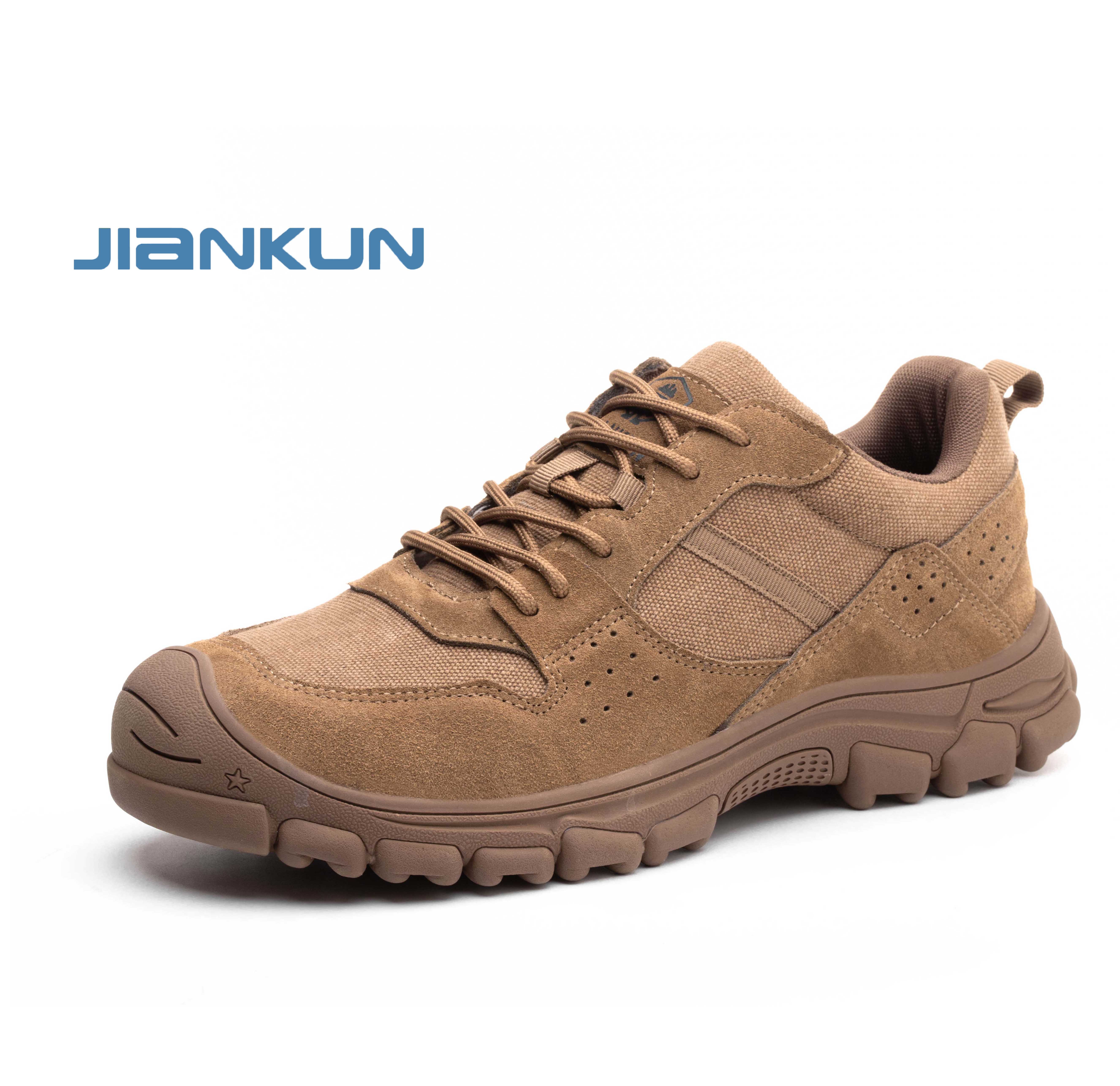 JIANKUN Unisex Steel toe safety shoes men's work anti-smashing anti-puncture welder anti-scalding mens safeti footwear