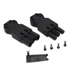 250V/400V wire connector 3 poles male female electrical connectors