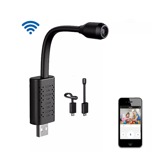 Mini Camera U21Mini Camera 4K Wifi Portable P2P IP AP Remote Control USB Monitoring Camera HD 1080P