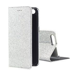 PU Leather Mobile Phone Cases, Mobile Accessory for OnePlus 5/5T, Made of Glitter