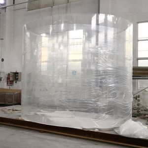 Factory supply grandview manufacture good quality clear acrylic cylinder aquarium fish tank