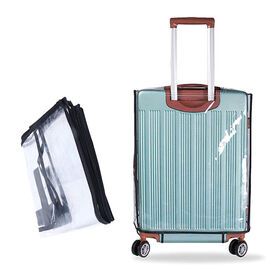 Travel Accessories Suitcase Anti-scratch Protect Cover PVC Transparent Waterproof Custom Luggage Protector Suitcase Dust Cover