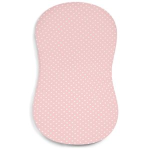 Baby Muslin Bassinet Sheets Soft Breathable Comfortable Cotton Baby Crib Sheets Fits  Dot Pattern Pink Bassinet Mattress Pad