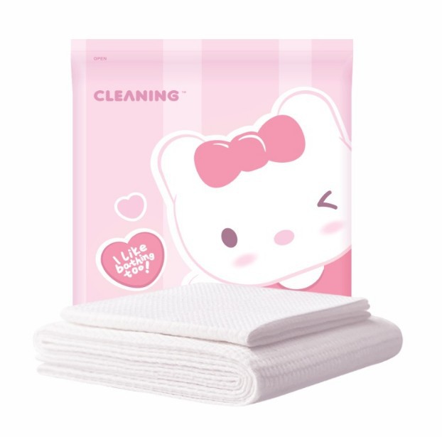 Wholesale Disposable Soft Cotton Body Bath Towels with Individual Packaging for Hiking Hotel