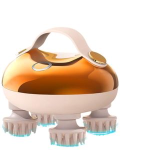 Wholesale Price Mini Scalp Massager Vibrating Head Massage Device wireless Portable Smart Head Scalp Massager