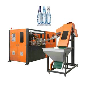Fully Automatic Pet Bottle Making Machine 2/4/6 Cavity Plastic Bottle Blowing Machine Rotary Cylinder New Condition