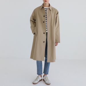 Mens Long Trench Coat Long Lightweight Jacket Single Breast Long Windbreaker Long Windproof Casual Jacket Coat for Man