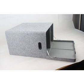 Wholesale Felt Storage Basket Collapsible Sturdy Felt Storage Cosmetics Storage Box Jewelry Box Sustainable Eco Friendly Product