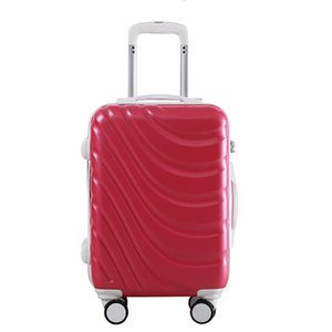 wholesale abs colorful suitcase trolley box on wheels carry on 20 inch luggage high quality