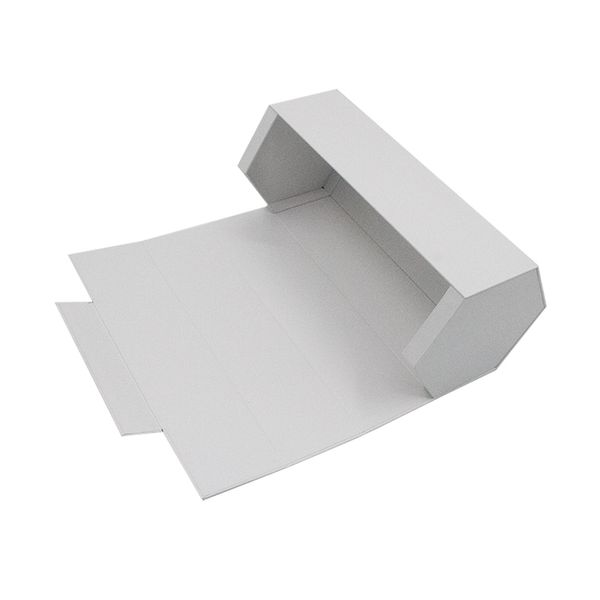 Design foldable bin toy storage holders hexagon cardboard boxes recycled collapsible rigid cylinder gift box