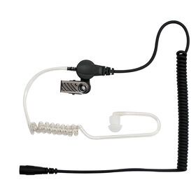JD-ET4 Acoustic Wired Earphones for Private Communication with Extra Ear Hanger and Unique Cable Retention