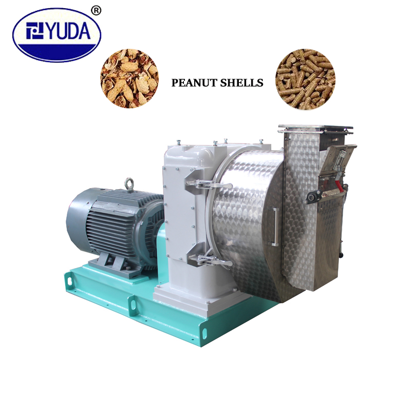 YUDA Professional 1.5-2.5 Tons/H biomass wood pellet mill/wood pellet machine
