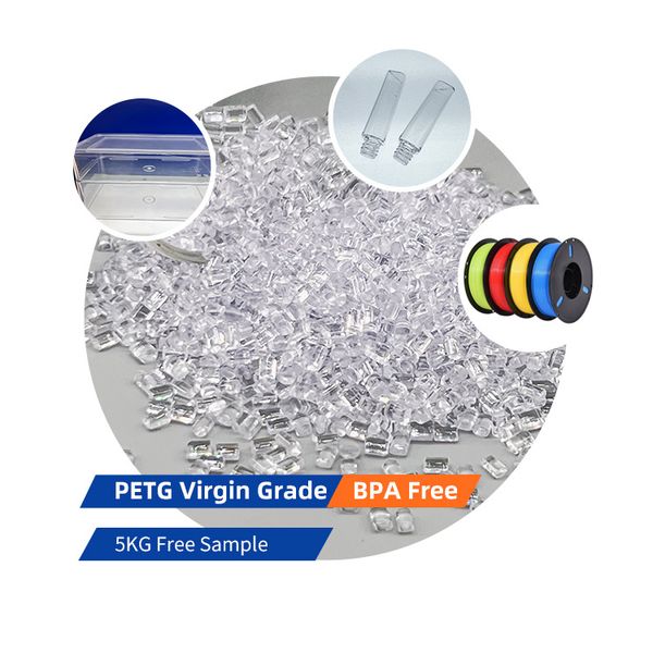 Plastic pellets petg 3d printer filament petg virgin wholesale petg resin price