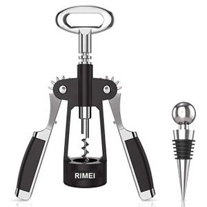 Customizable hot selling, high quality red wine metal wings professional corkscrew wine corkscrew