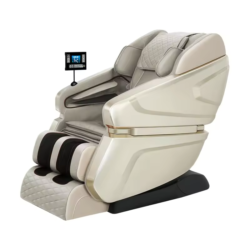 Electric sofa luxury shiatsu kneading heating therapy air pressure massage armchair 4d massage chair with touch screen