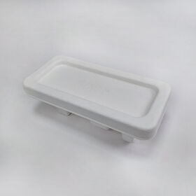 KBD wet pressing customized biodegradable handmade eco-friendly paper pulp molded Electronic products box（Color can be customized）