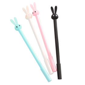 Cartoon gel pen wholesale cute rabbit jelly shape water pen student stationery signature pen