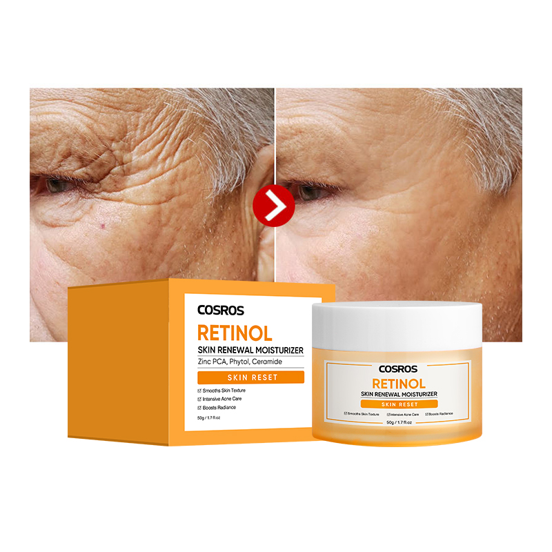 Custom Logo Moisturizer Retinol Collagen Cream For Face Anti Aging Day Night Facial Cream Lifting Recovery Skin Care Products