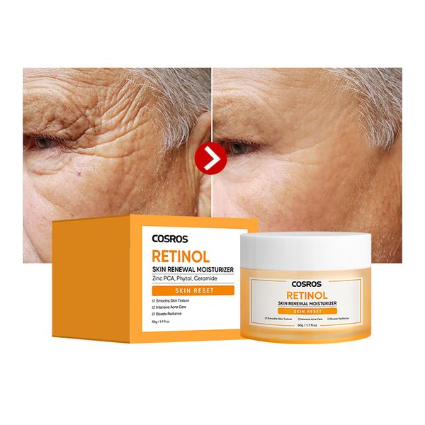 Custom Logo Moisturizer Retinol Collagen Cream For Face Anti Aging Day Night Facial Cream Lifting Recovery Skin Care Products