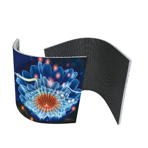 Customized Indoor Outdoor Wall Flexible Video Led Display Soft Led Screen Wall Flexible Curve Led Panel Screen