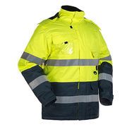 Men's Fire-retardant Jackets, Reflective Safety Clothing, 300D 98% Polyester, 2% Carbon Oxford