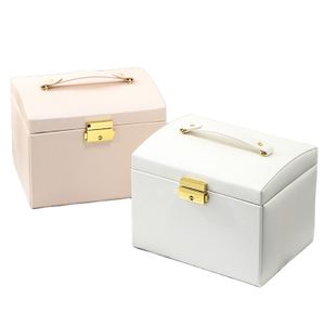 Wholesale Fashion Storage Box PU Leather Jewelry Box Large Capacity Jewelry Box
